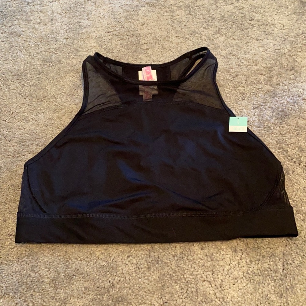 Pink Unlined Sports Bra